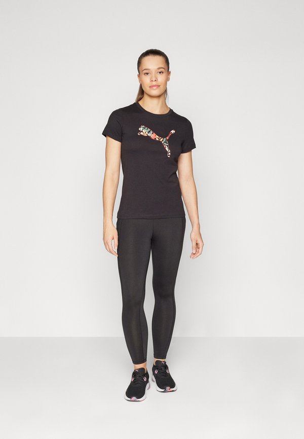 GRAPHICS FLORAL CAT LOGO TEE - Print T-shirt2