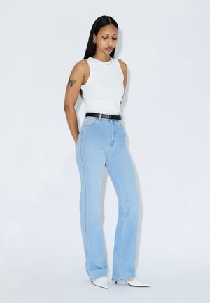 Dr.Denim, MOXY HIGH STRAIGHT - Vaqueros rectos - cape pale shade