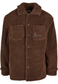 SIGNATURE SHIRT UNISEX - Fleecejacke - brown