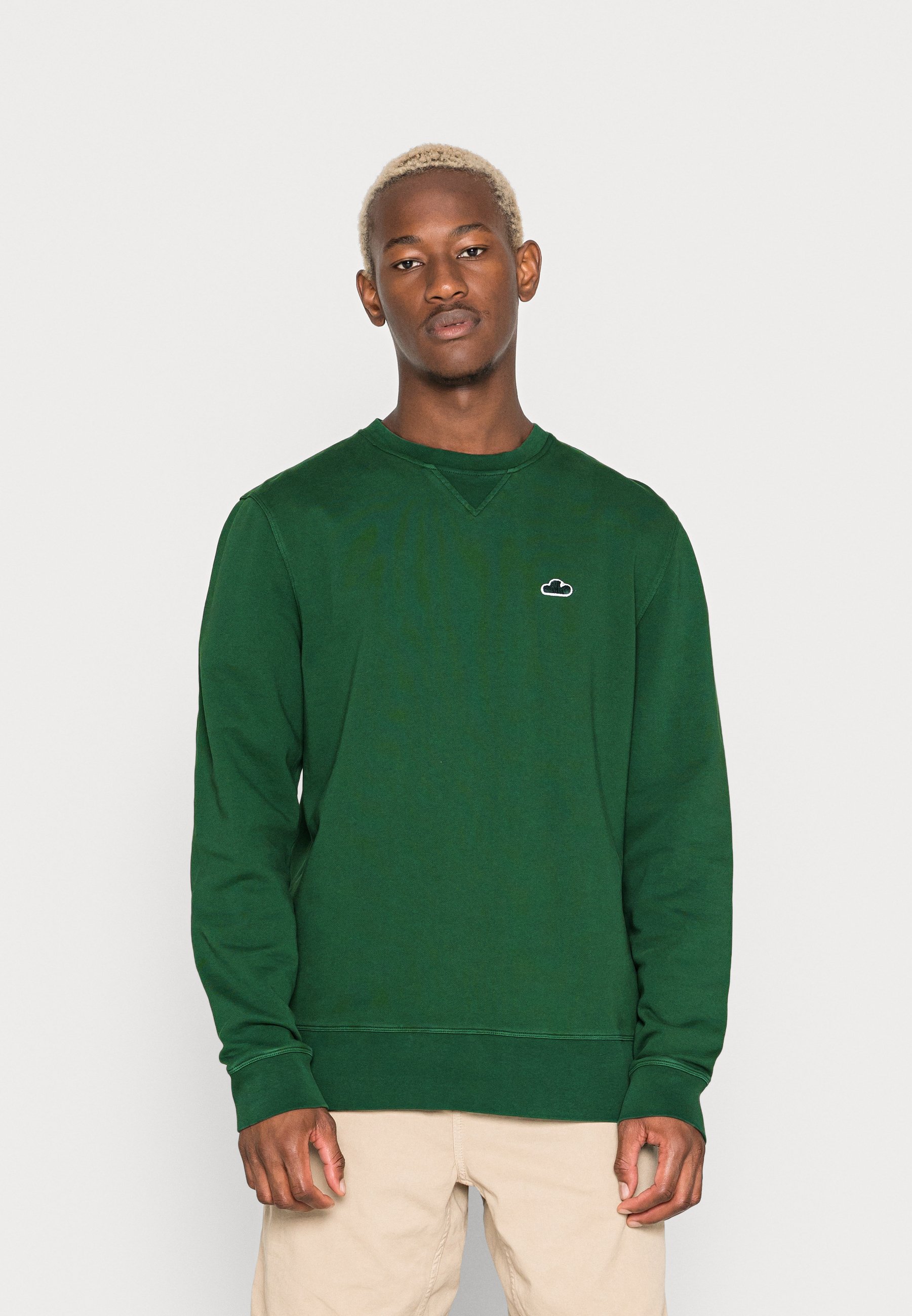forest green crewneck
