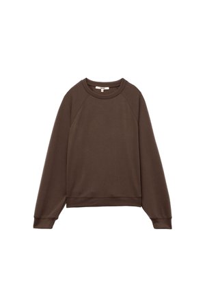 CREW NECK  - Sweatshirt - brown
