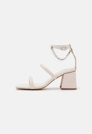 Free People PARKER CHAIN HEEL - Sandales - white