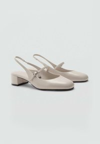 Mango Klasické lodičky na opätku - light grey