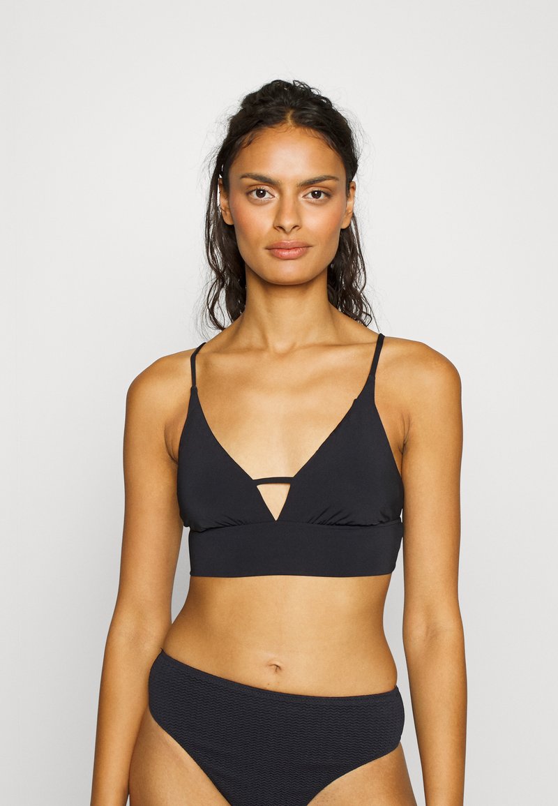 Billabong SOL SEARCHER V NECK BikiniTop black pebble/schwarz