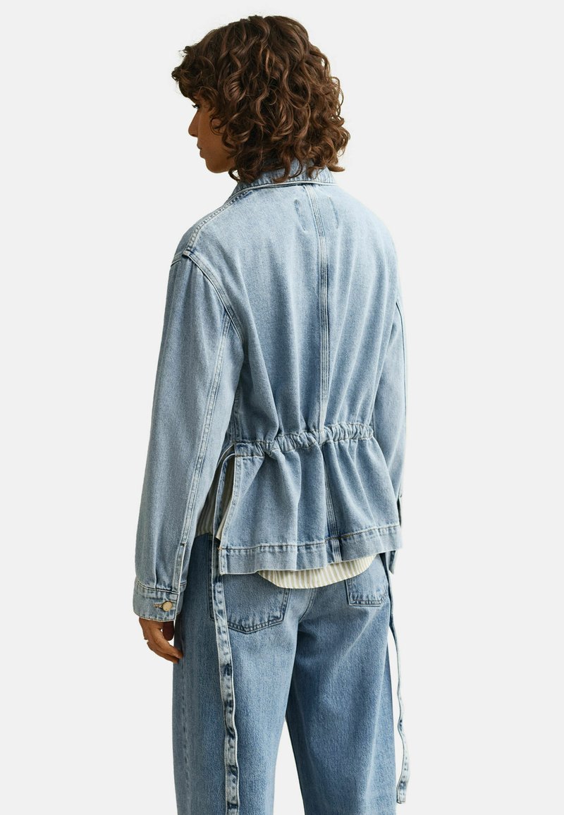 GANT Džínová bunda - light blue worn in