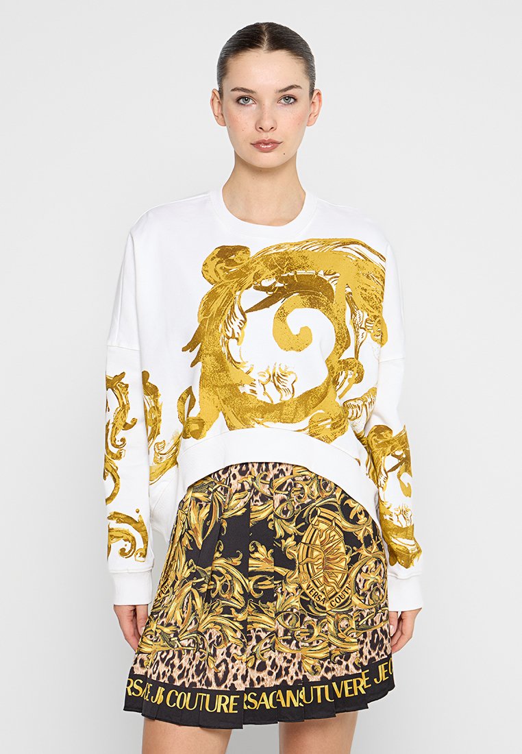 Versace Jeans Couture Sweater wit Versace Jeans Couture Sweater wit