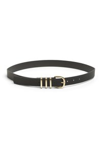 PCLEA BELT - Bælter - black/gold