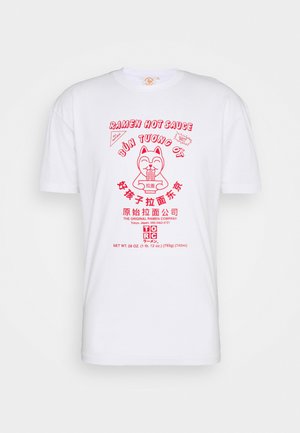SRIRACHA HOT LOGO TEE - T-shirt med print - white