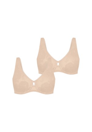 2-PACK WILD SENSATION - Beugel BH - beige