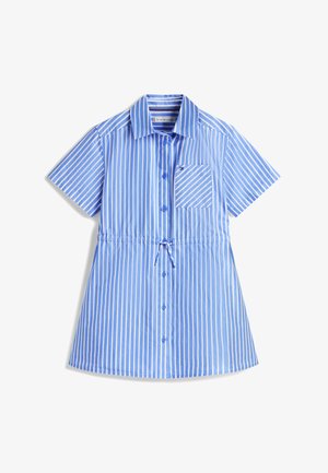Tommy Hilfiger, STRIPE POPLIN SHIRT DRESS - Robe chemise - empire blue stripes