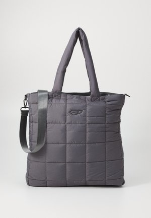 PADDED LOGO SHOPPER UNISEX - Shopping bags - faded black