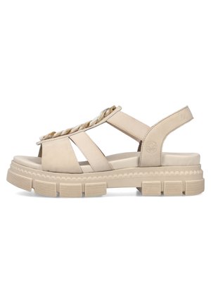 Rieker Escarpins à plateforme - beige