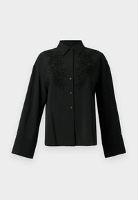 Hemdbluse - black