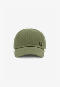 Berretto Fred Perry In Lana Merino A Costine, Blu Navy/bianco Neve, Taglia Unica, Nuovo - Foto 3