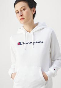 Champion ICONS CONTRAST LARGE LOGO - Felpa - white