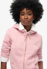 Superdry & Co Sweatjakke - rosa