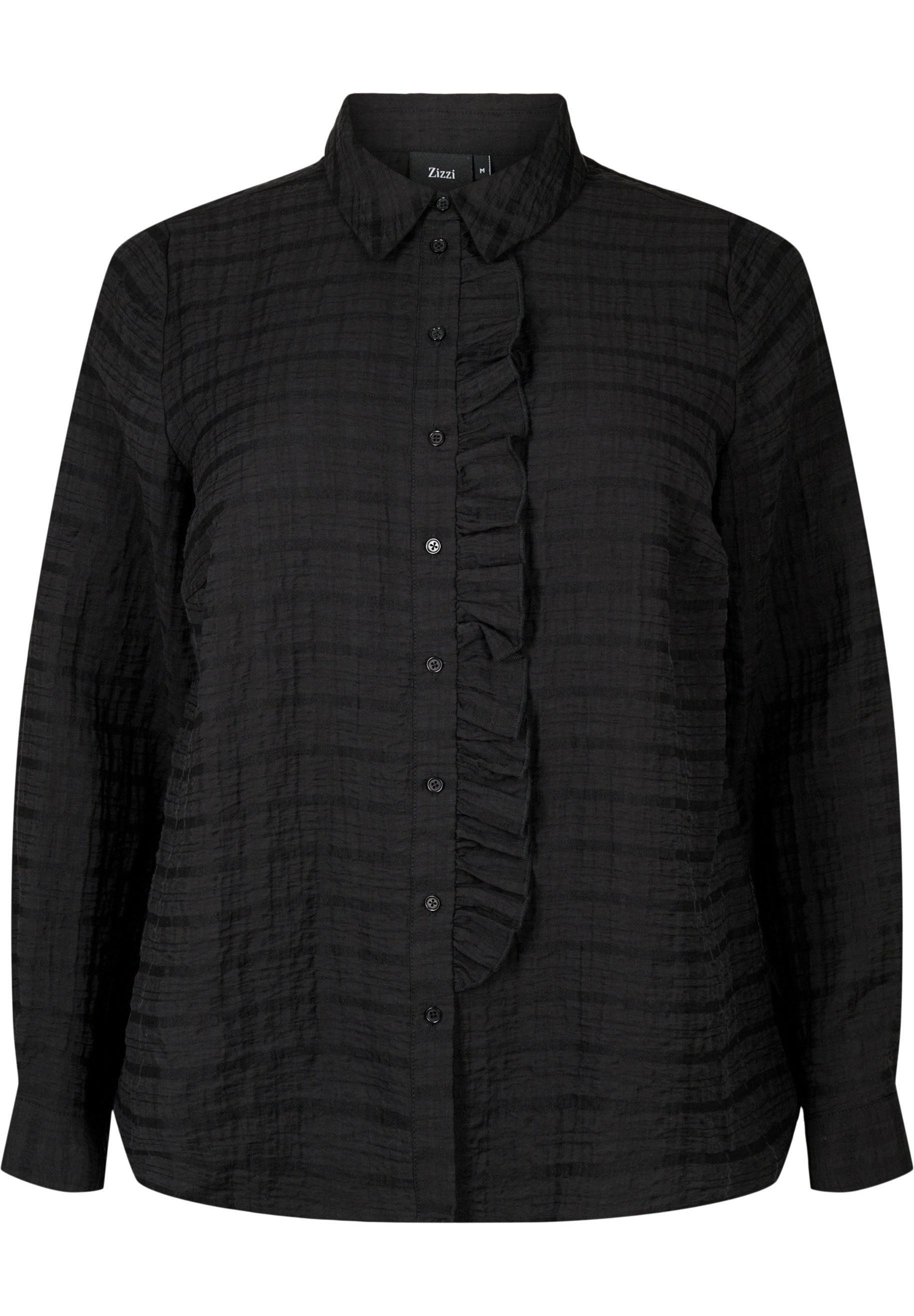 Grande Taille Chemisier Noir Femme Chemise En Jean Grande