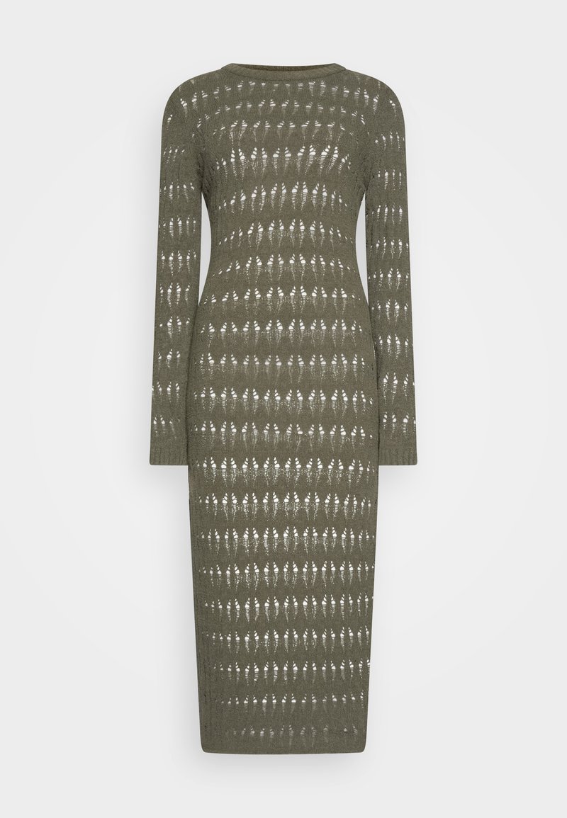 Samsøe Samsøe Maxi-jurk lichtbruin