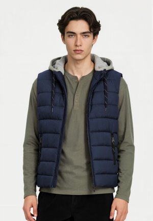 INDICODE JEANS, INGIBBS - Chaleco - navy