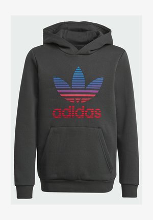 GRAPHIC LOGO PRINT HOODIE - Hoodie - black