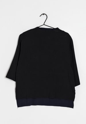 Strickpullover - black