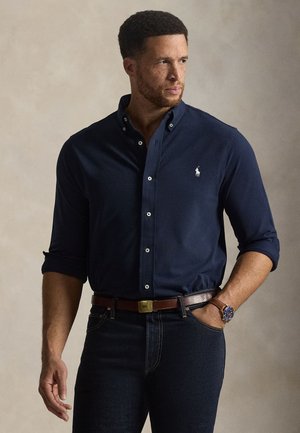 Polo Ralph Lauren Big & Tall FEATHERWEIGHT MESH SHIRT - Camisa - aviator navy