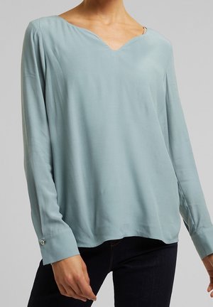 Blouse - blue-grey