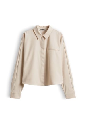 someday., BOXY FIT TWILL TEXTURE - Button-down blouse - mellow mélange