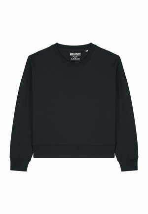 BASIC DROPSHOULDER  - Felpa - black