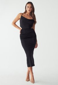 BWLDR AOIFE MIDI - Pouzdrové šaty - black