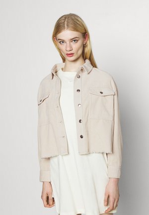 ONLMARINA BITTEN LIFE - Chaqueta fina - pumice stone
