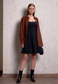 STAUD MINI WELLS DRESS - Vestido de dia - peony