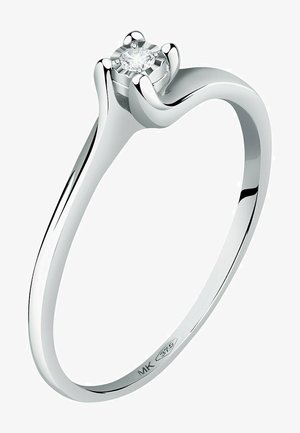 CHRIST Ring - weißgoldfarben