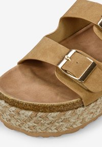 Bosanova CON ESPARTO BICOLOR - Mules de tacón - tostado