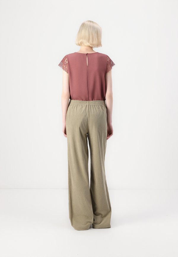 ONLLAVENDER PULL UP PANT - Trousers - overland trek2