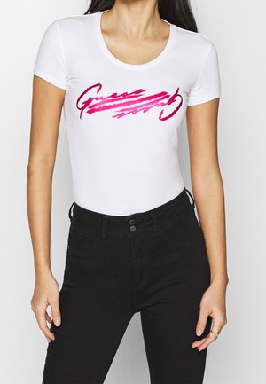 T-shirt imprimé - white