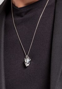 THOMAS SABO TOTENKOPF KRONE  - Anhänger - silver-coloured