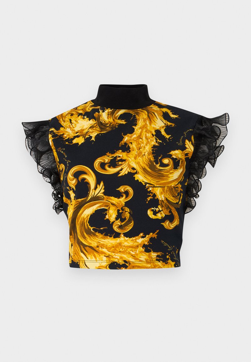 Versace Jeans Couture Topper - black/gold-coloured/svart - Zalando.no