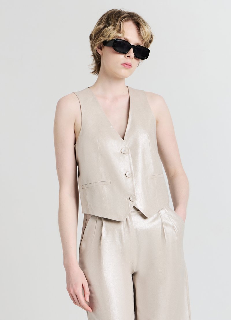 Calliope Veste sans manches - argento