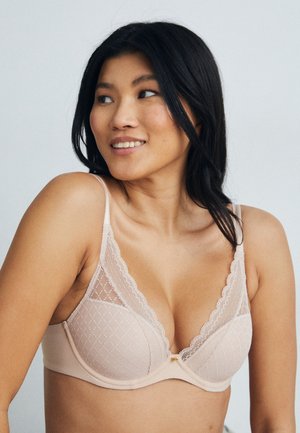 NORAH CHIC PLUNGE BRA - Podprsenka s kosticemi - soft pink