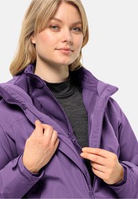 Jack Wolfskin MOONRISE FULL ZIP W - Giacca in pile - ultraviolet
