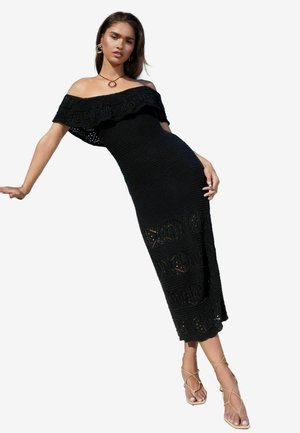 BARDOT - Strikkjoler - black