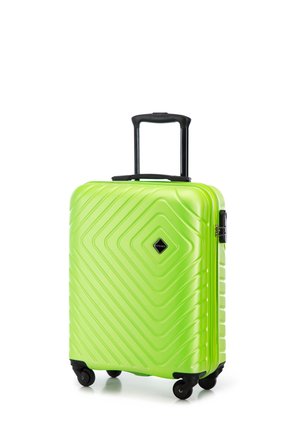 SMALL SUITCASE FROM ABS - Wheeled suitcase - green