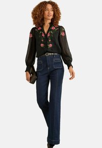 LONG SLEEVE  - Camicetta - black embroidered