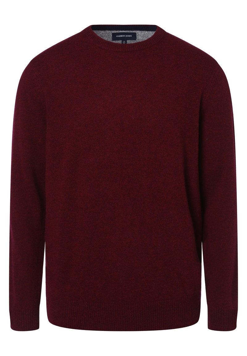 Andrew James Strickpullover - bordeaux