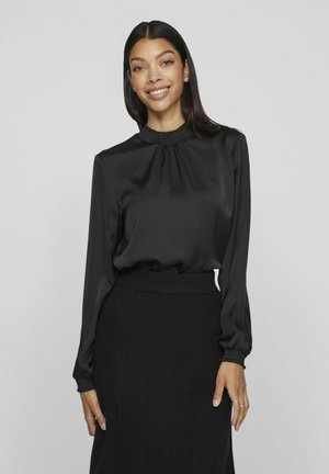 MIT LANGEN ÄRMELN - Blouse - black