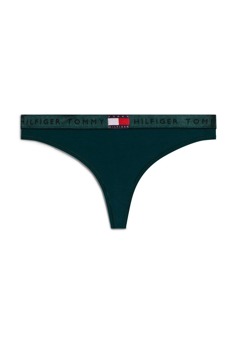 Tommy Hilfiger THONG - SHINY LOGO WAISTBAND - HERITAGE - Tanga ...