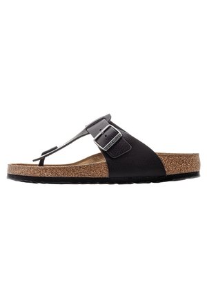 MEDINA LE VINTAGE WOOD - Riemensandalette - vintage wood black