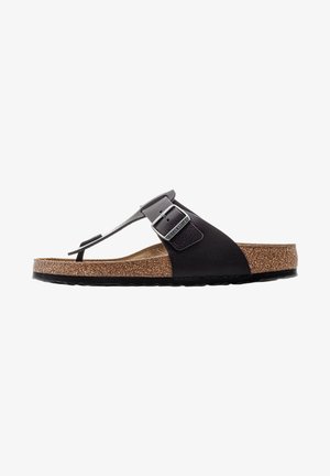 Birkenstock MEDINA LE VINTAGE WOOD - Sandals - vintage wood black