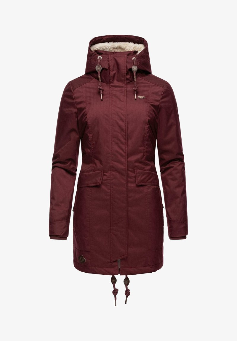 Ragwear TUNNED - Wintermantel - wine red